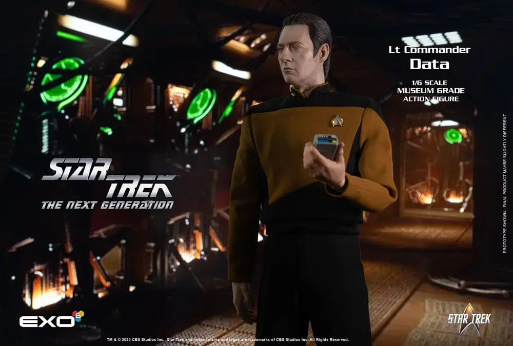 Star Trek: The Next Generation Actionfigur 1/6 Lt. Commander Data (Standard Version) 30 cm Produktfoto