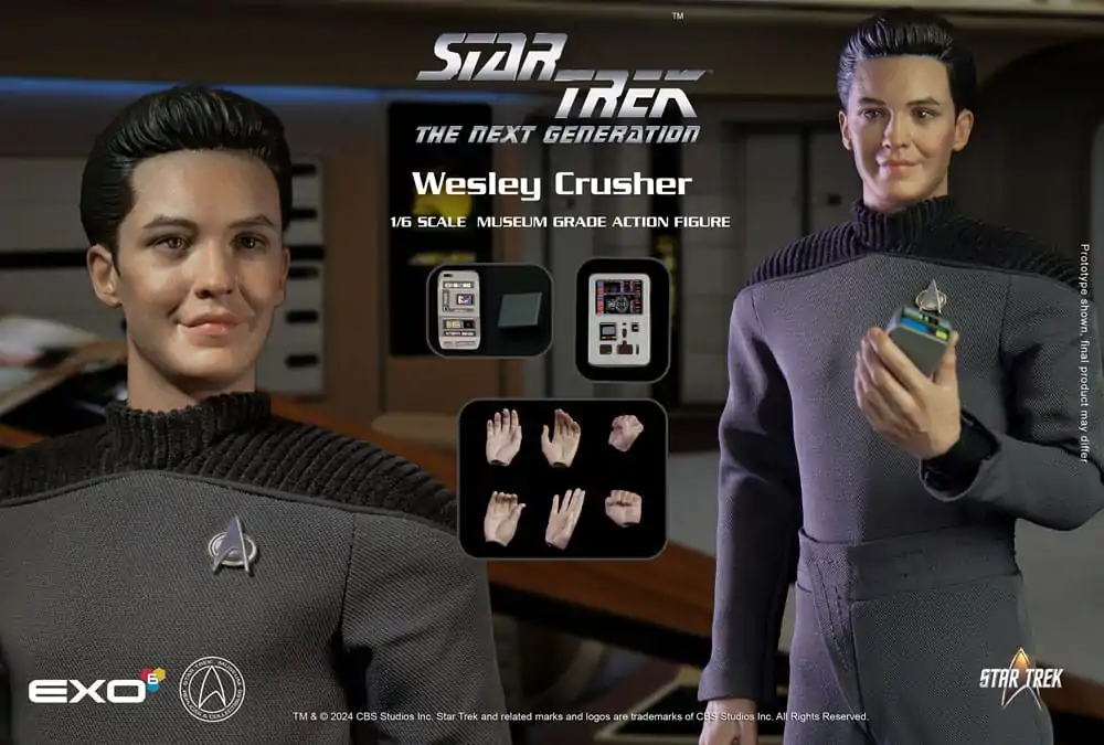 Raumschiff Enterprise - Das nächste Jahrhundert Actionfigur 1/6 Wesley Crusher 30 cm Produktfoto