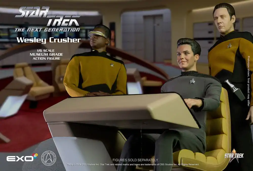 Raumschiff Enterprise - Das nächste Jahrhundert Actionfigur 1/6 Wesley Crusher 30 cm Produktfoto