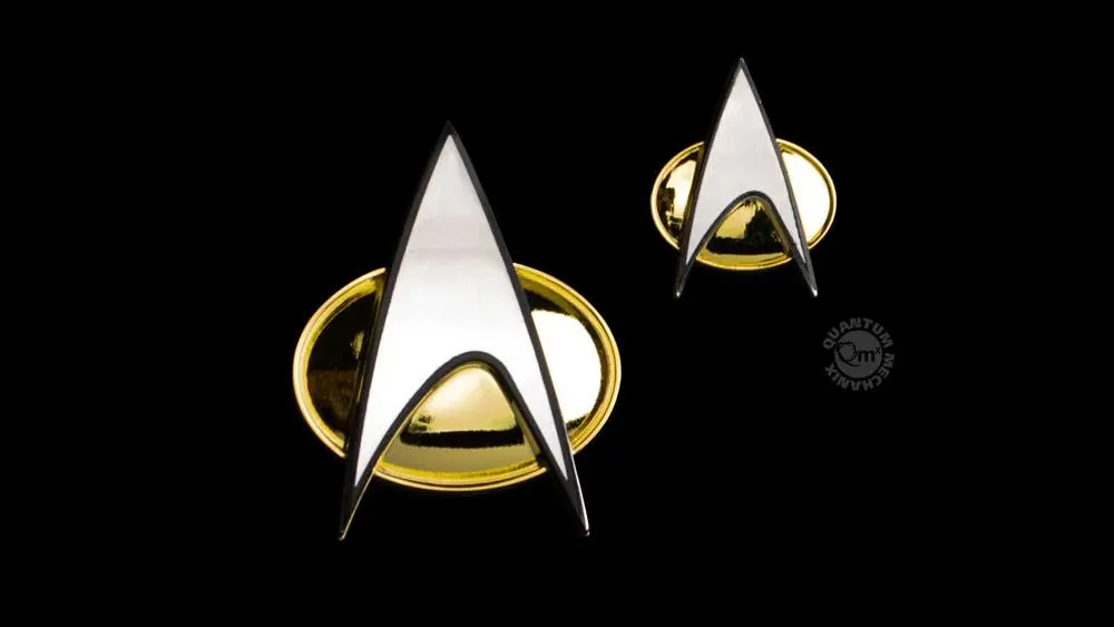 Star Trek: The Next Generation Enterprise Ansteck-Pin & Ansteck-Button Set Communicator Produktfoto