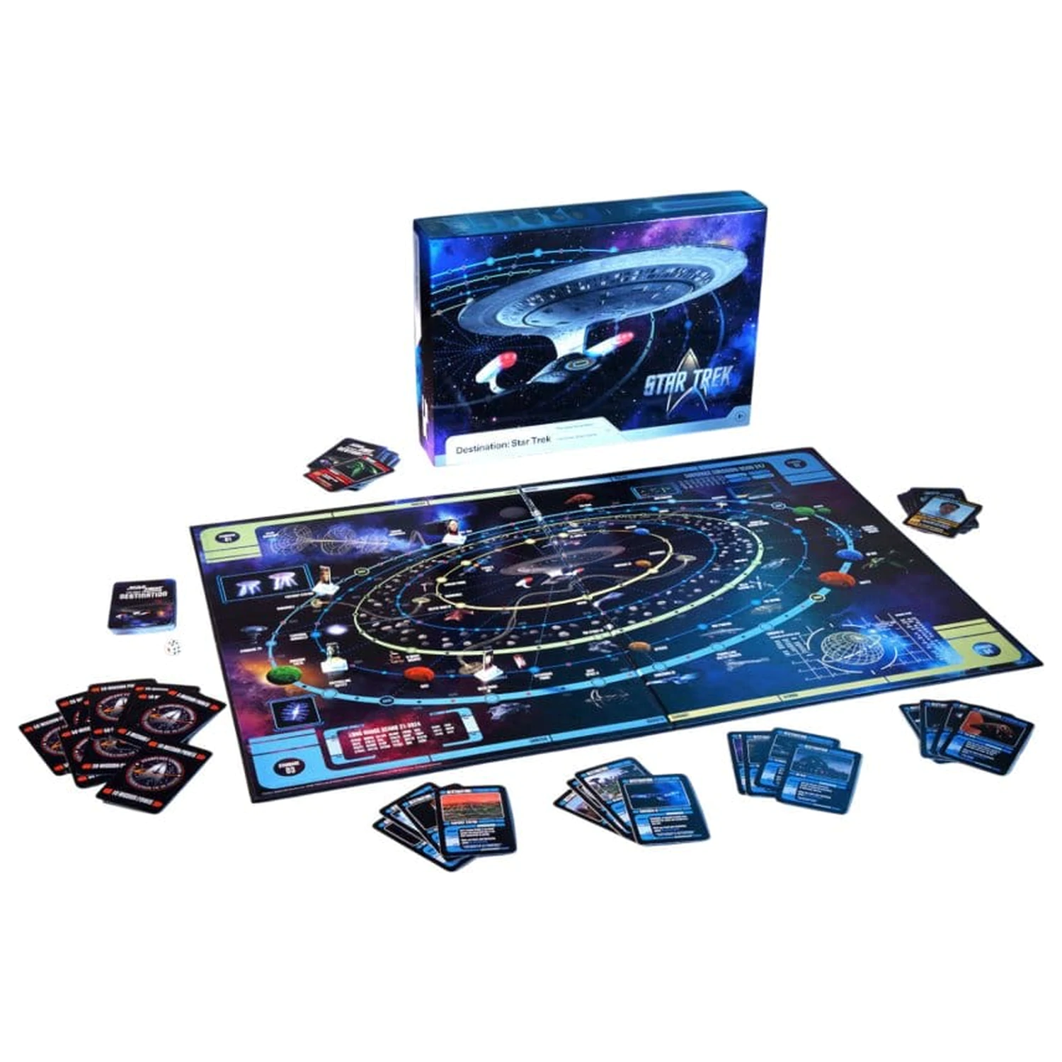 Star Trek: The Next Generation Brettspiel Destination Produktfoto