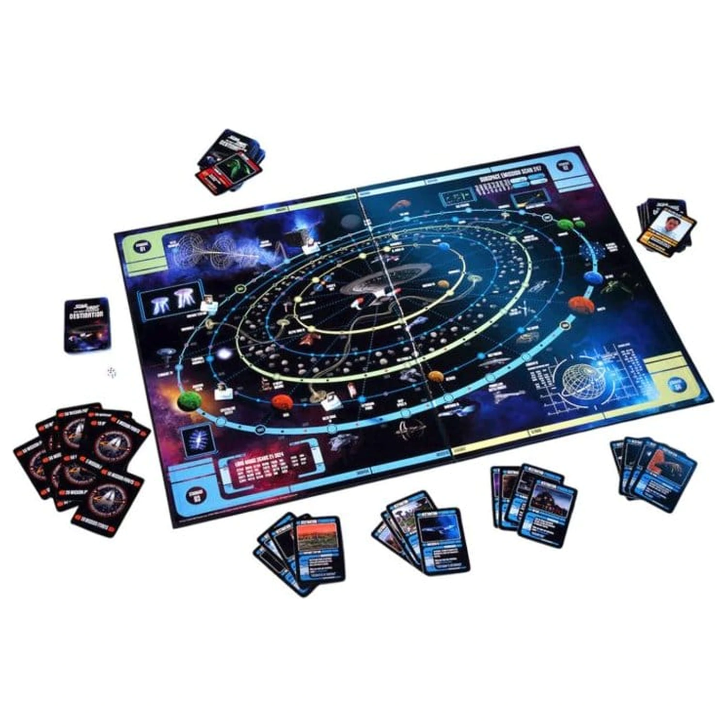 Star Trek: The Next Generation Brettspiel Destination Produktfoto