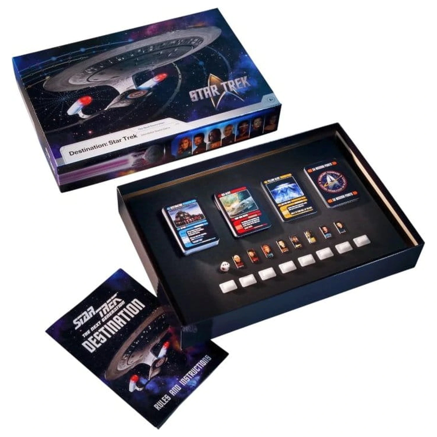 Star Trek: The Next Generation Brettspiel Destination Produktfoto