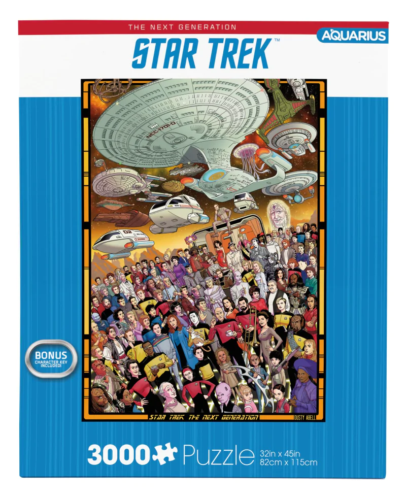 STAR TREK The Next Generation Puzzle (3000 Teile) Produktfoto
