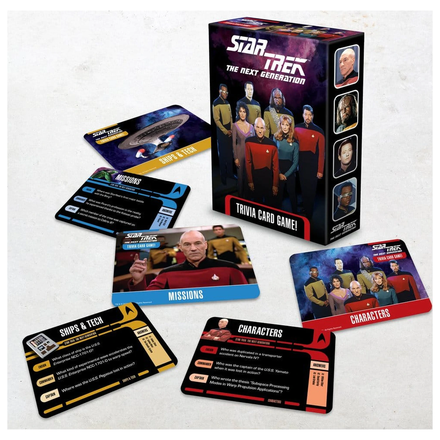 Star Trek: The Next Generation Trivia Kartenspiel Produktfoto