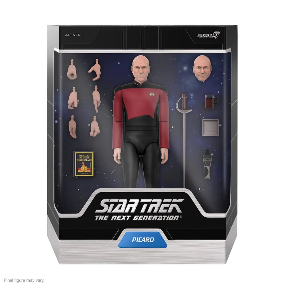 Star Trek: The Next Generation Ultimates Actionfigur Captain Picard 18 cm termékfotó