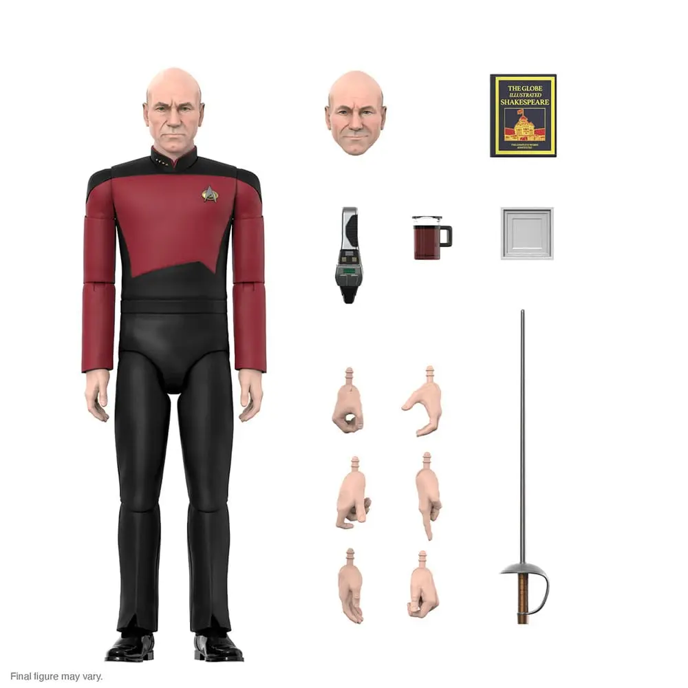 Star Trek: The Next Generation Ultimates Actionfigur Captain Picard 18 cm termékfotó