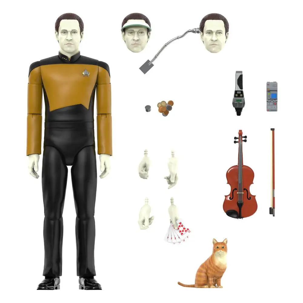 Star Trek: The Next Generation Ultimates Actionfigur Lieutenant Commander Data 18 cm Produktfoto