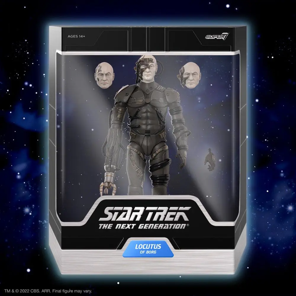 Star Trek: The Next Generation Ultimates Actionfigur Locutus of Borg 18 cm Produktfoto