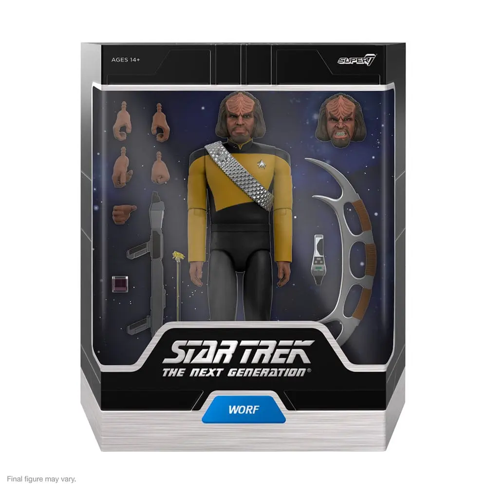Star Trek: The Next Generation Ultimates Actionfigur Worf 18 cm termékfotó