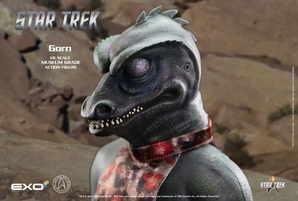 Star Trek: The Original Series Actionfigur 1/6 Gorn 31 cm Produktfoto