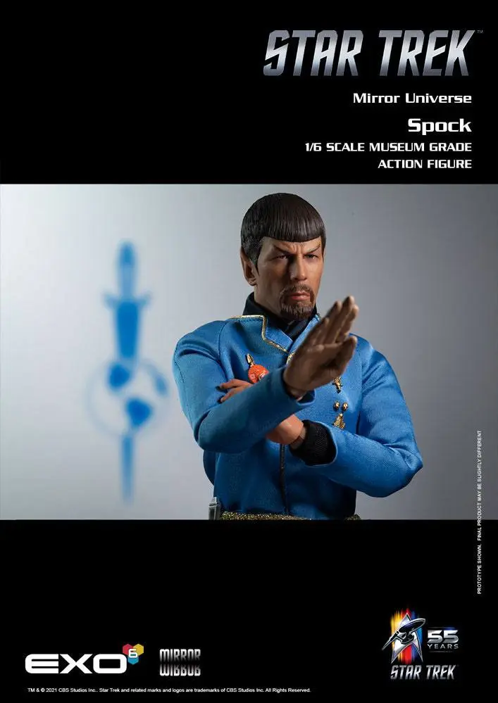 Star Trek: The Original Series Actionfigur 1/6 Mirror Universe Spock 30 cm Produktfoto