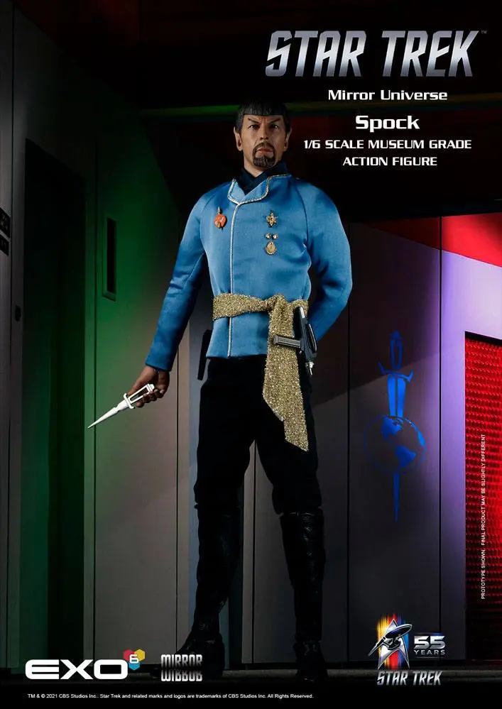 Star Trek: The Original Series Actionfigur 1/6 Mirror Universe Spock 30 cm Produktfoto