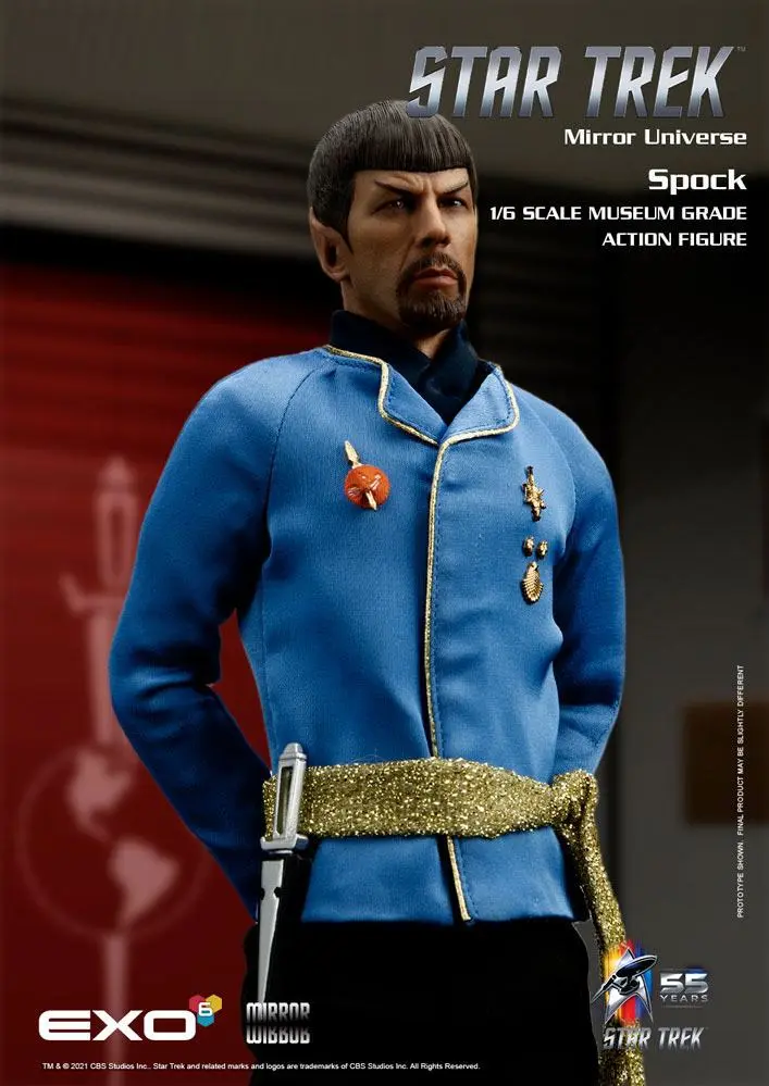 Star Trek: The Original Series Actionfigur 1/6 Mirror Universe Spock 30 cm Produktfoto