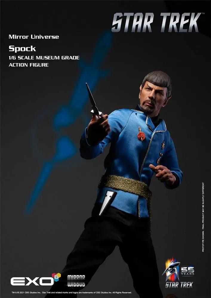 Star Trek: The Original Series Actionfigur 1/6 Mirror Universe Spock 30 cm Produktfoto