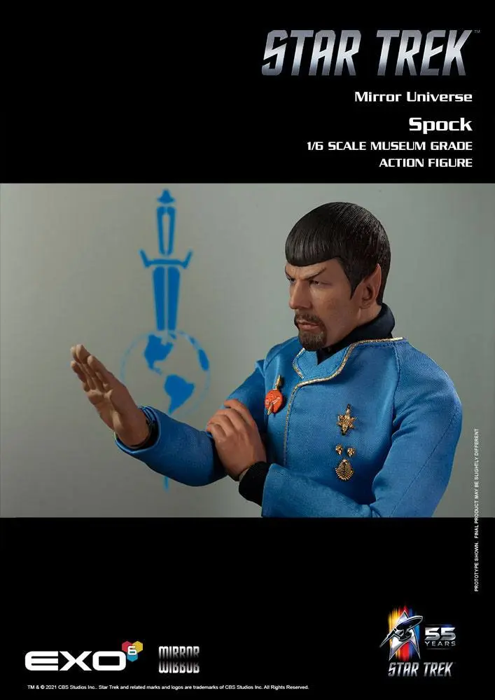 Star Trek: The Original Series Actionfigur 1/6 Mirror Universe Spock 30 cm Produktfoto