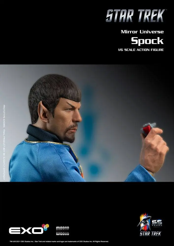 Star Trek: The Original Series Actionfigur 1/6 Mirror Universe Spock 30 cm Produktfoto
