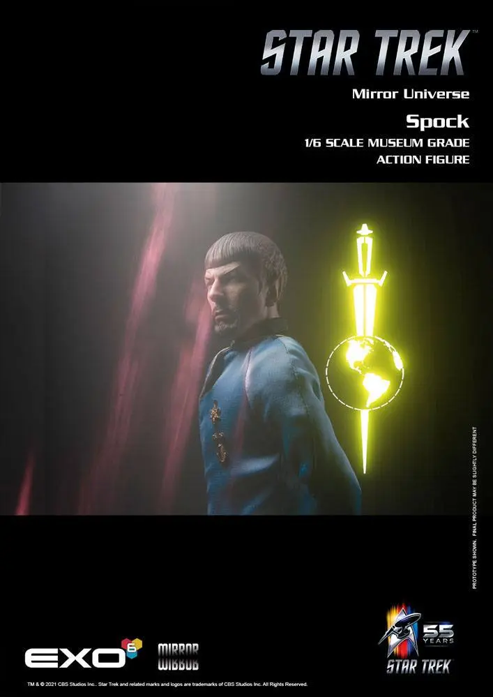 Star Trek: The Original Series Actionfigur 1/6 Mirror Universe Spock 30 cm Produktfoto
