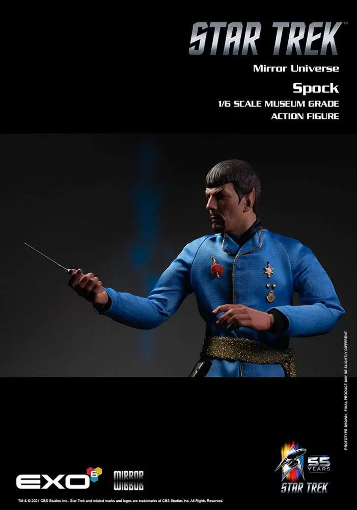 Star Trek: The Original Series Actionfigur 1/6 Mirror Universe Spock 30 cm Produktfoto