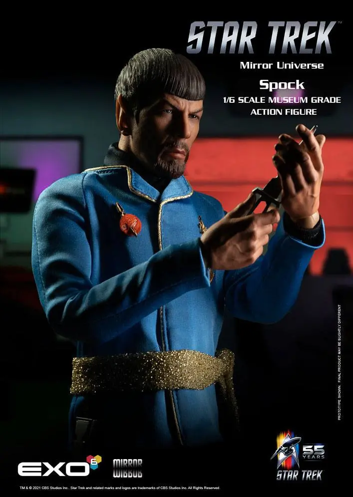 Star Trek: The Original Series Actionfigur 1/6 Mirror Universe Spock 30 cm Produktfoto