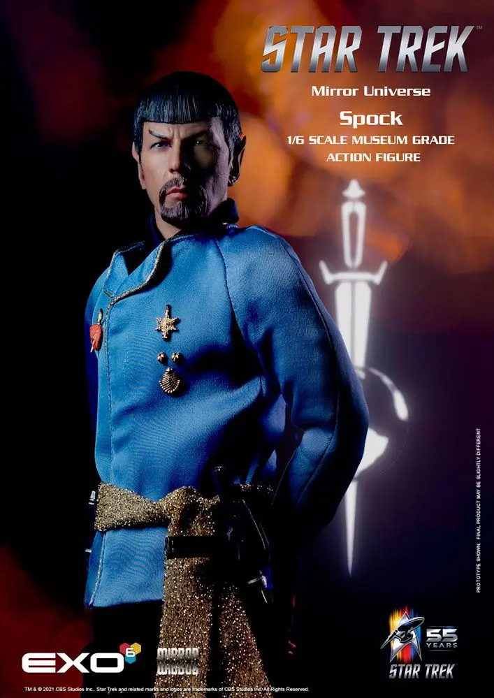 Star Trek: The Original Series Actionfigur 1/6 Mirror Universe Spock 30 cm Produktfoto