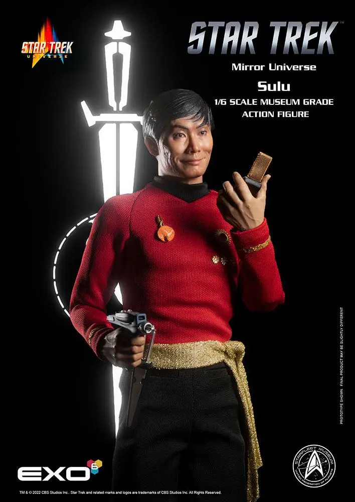 Star Trek: The Original Series Actionfigur 1/6 Mirror Universe Sulu 28 cm Produktfoto