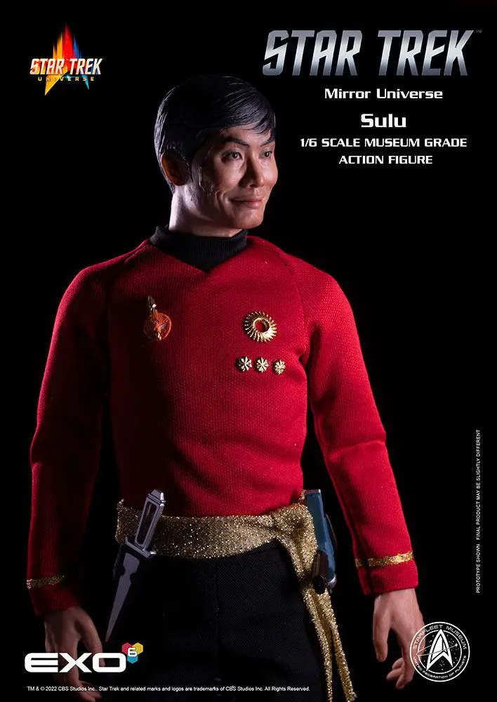 Star Trek: The Original Series Actionfigur 1/6 Mirror Universe Sulu 28 cm Produktfoto