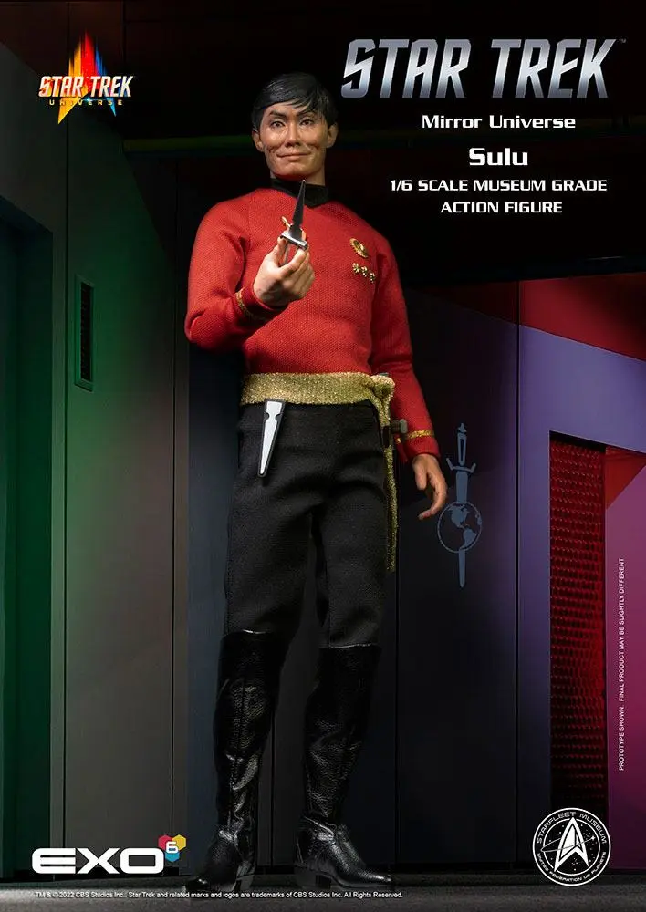 Star Trek: The Original Series Actionfigur 1/6 Mirror Universe Sulu 28 cm Produktfoto