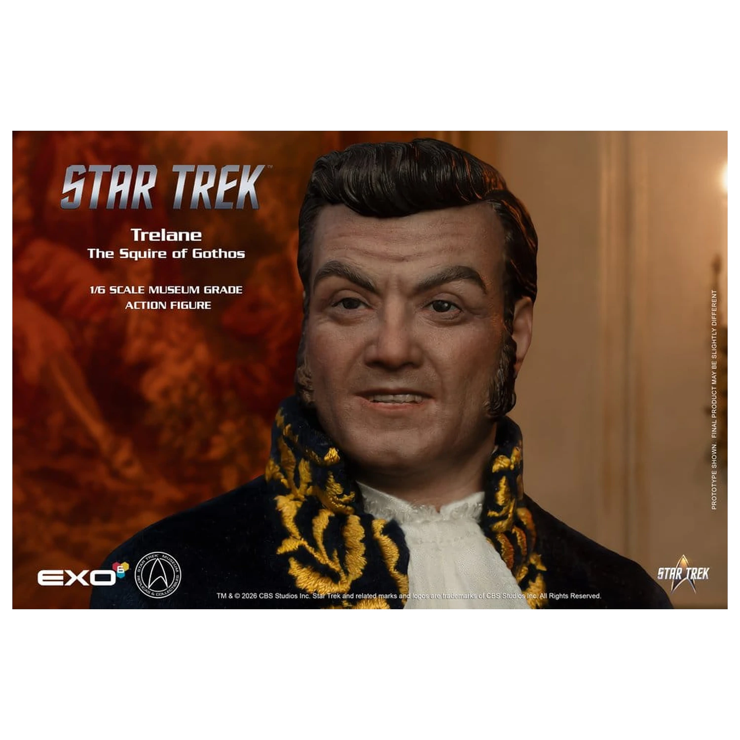 Star Trek: The Original Series Action Figur 1/6 Trelane, The Squire of Gothos 29 cm Produktfoto