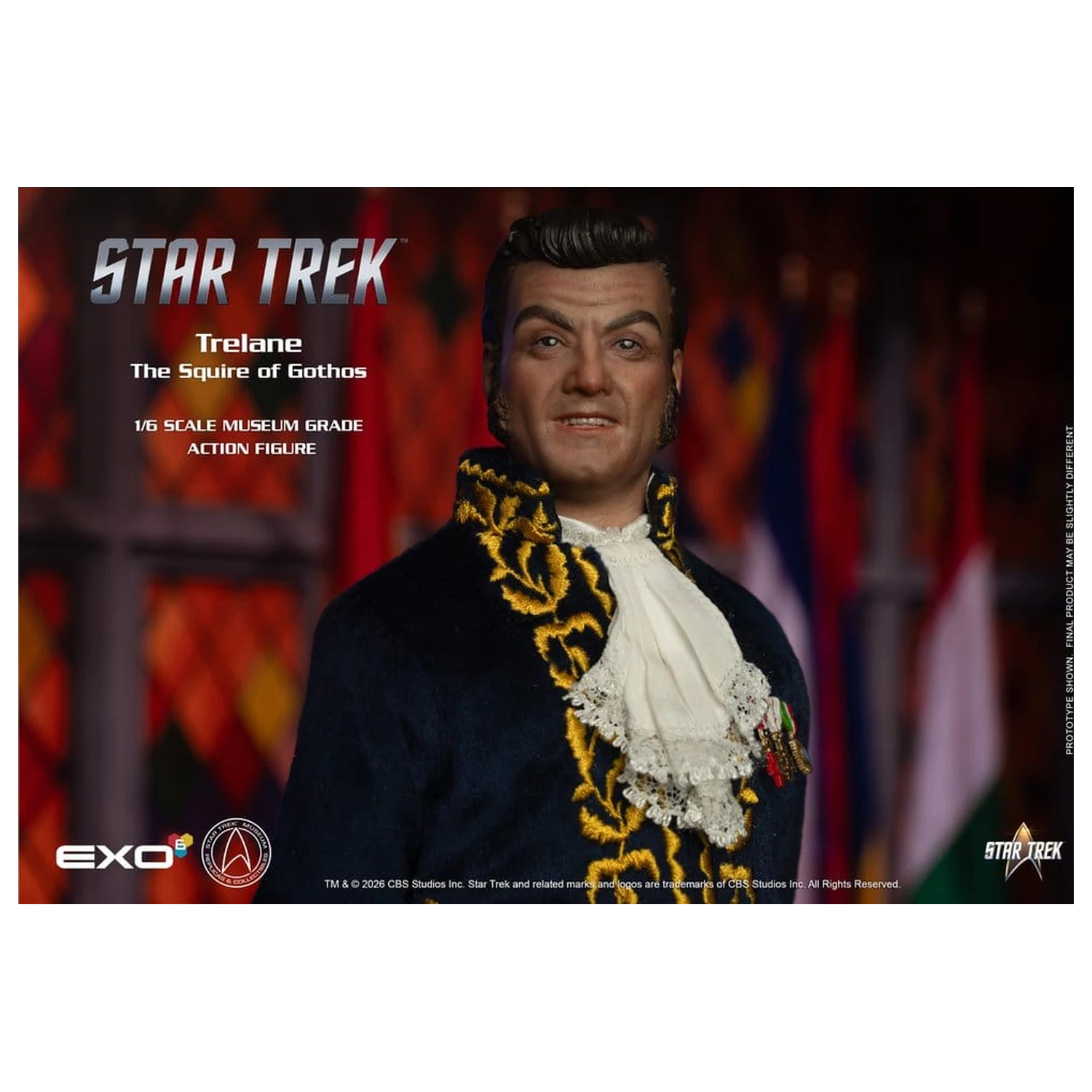 Star Trek: The Original Series Action Figur 1/6 Trelane, The Squire of Gothos 29 cm Produktfoto