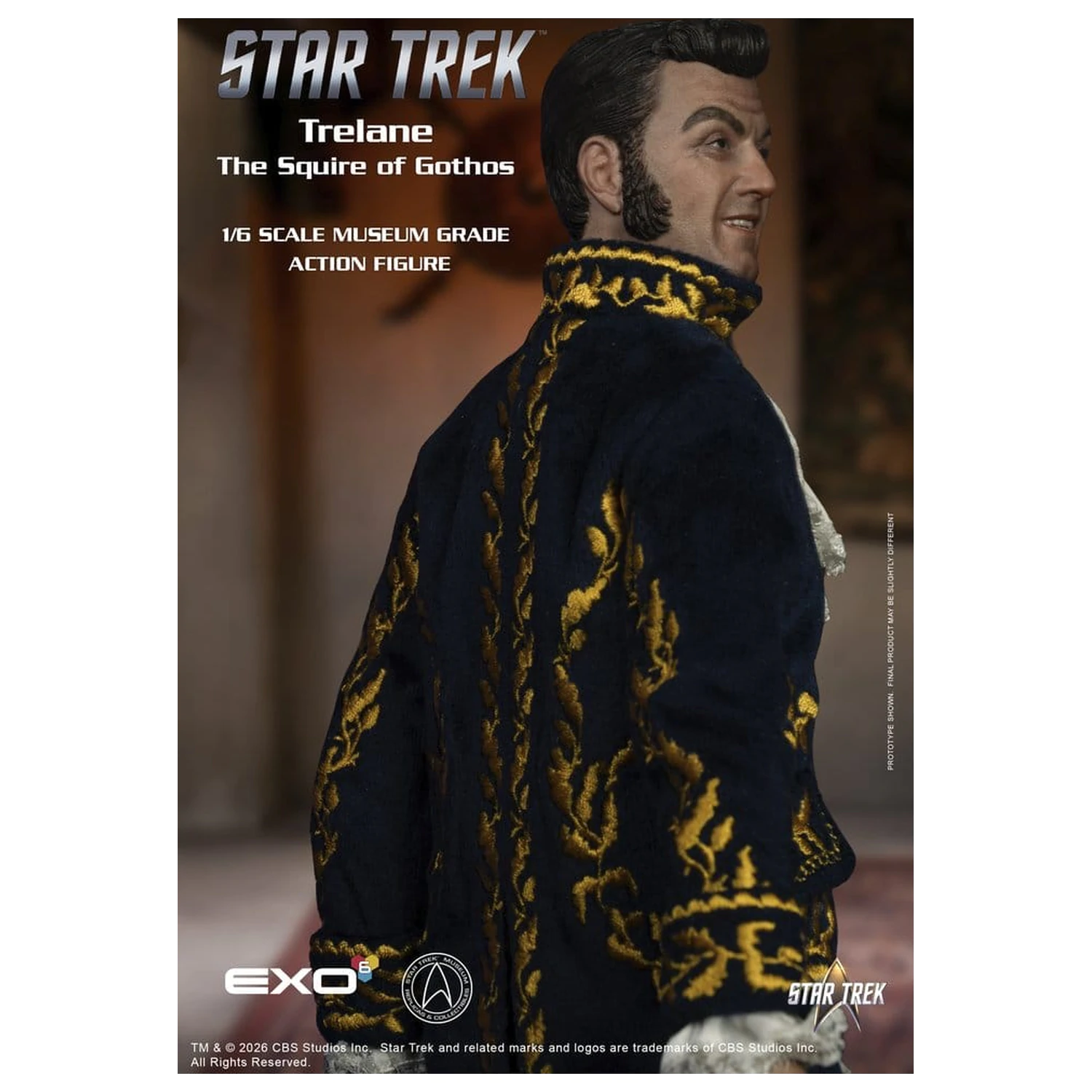 Star Trek: The Original Series Action Figur 1/6 Trelane, The Squire of Gothos 29 cm Produktfoto