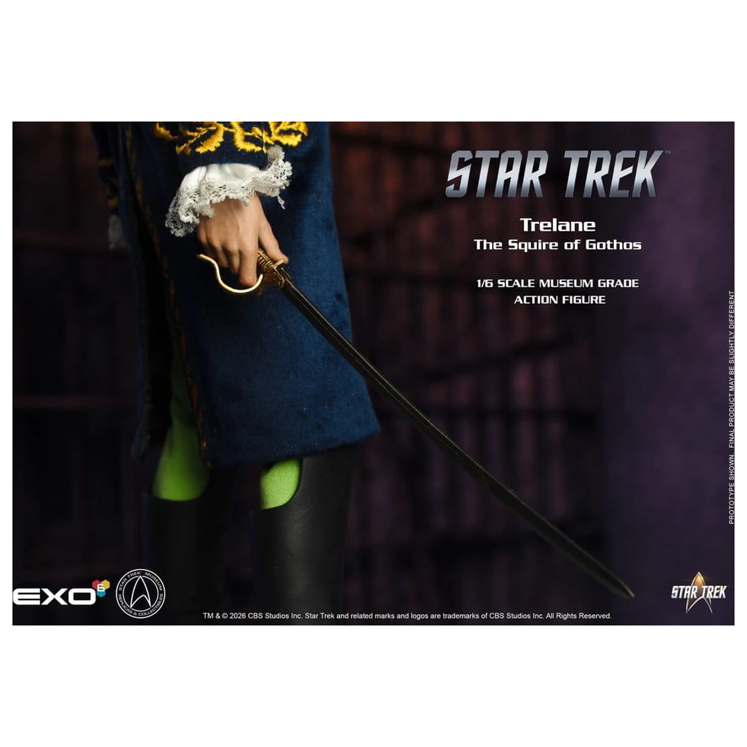 Star Trek: The Original Series Action Figur 1/6 Trelane, The Squire of Gothos 29 cm Produktfoto