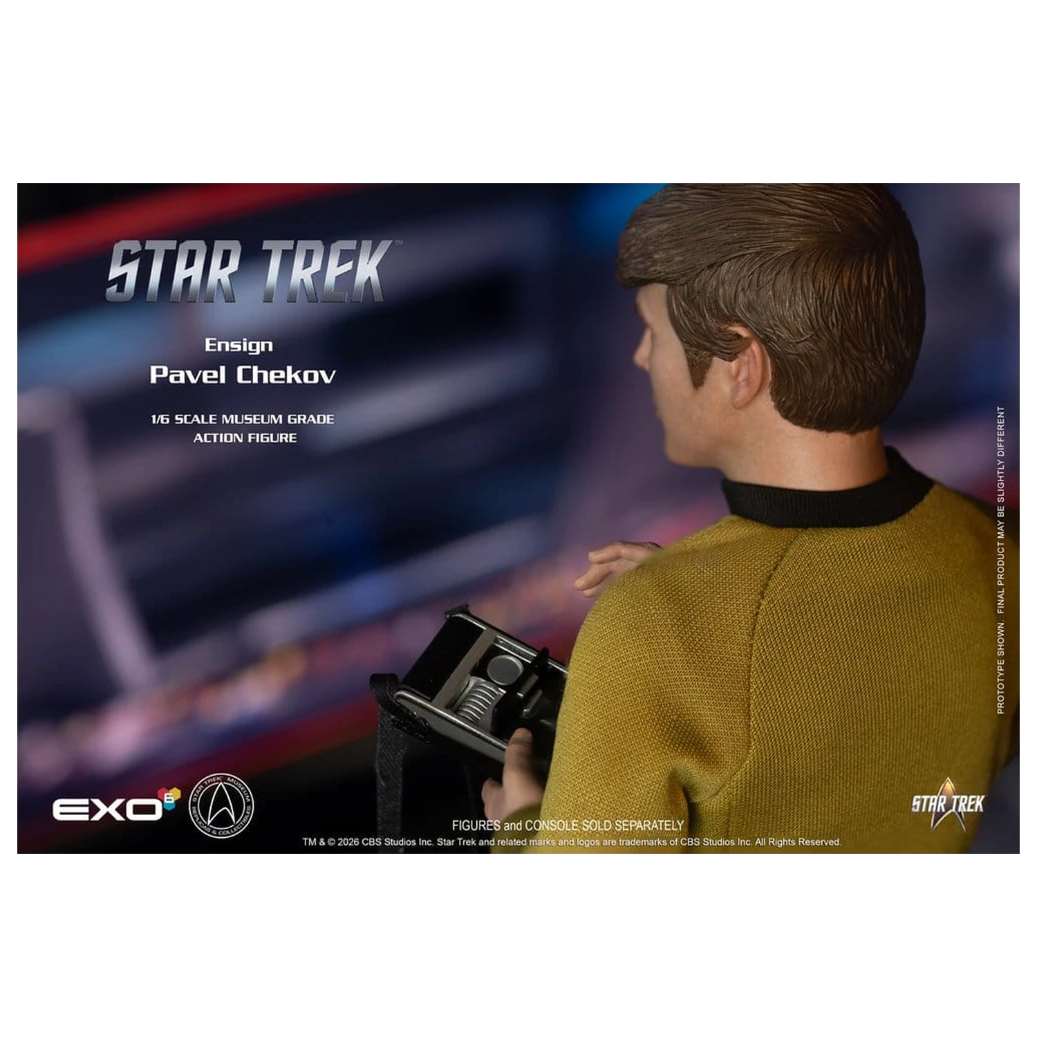 Star Trek: The Original Series Action Figur 1/6 Ensign Pavel Chekov 30 cm Produktfoto