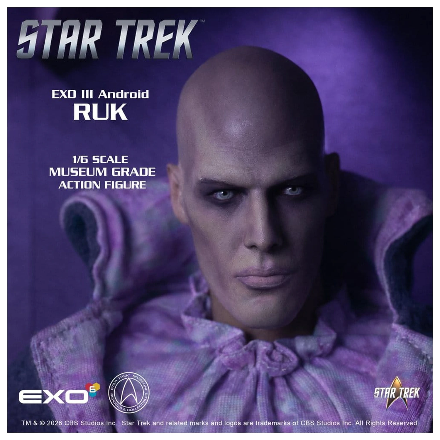 Star Trek: The Original Series Actionfigur 1/6 Ruk EXO III Android 33 cm Produktfoto