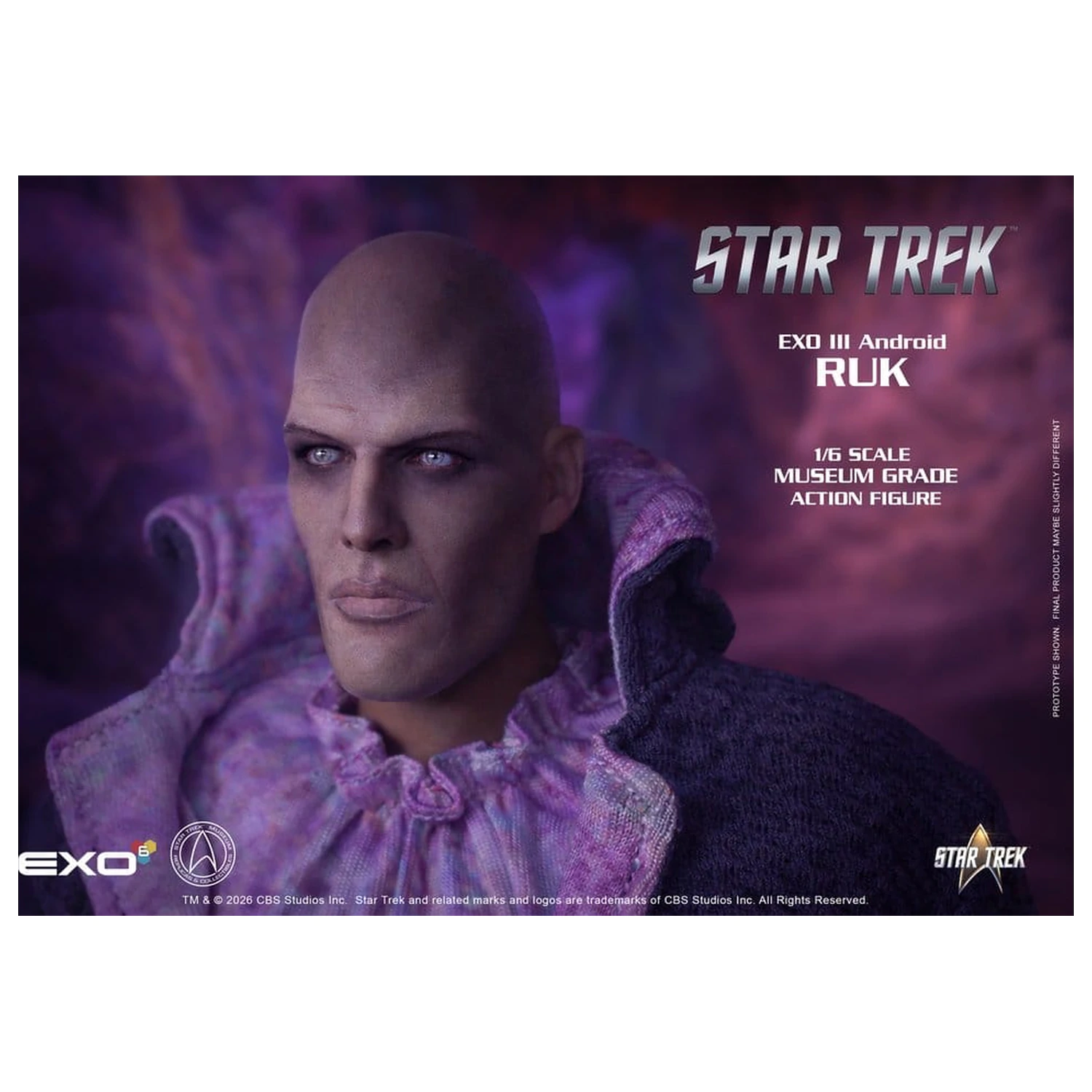 Star Trek: The Original Series Actionfigur 1/6 Ruk EXO III Android 33 cm Produktfoto