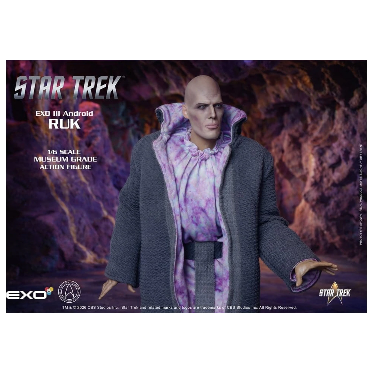 Star Trek: The Original Series Actionfigur 1/6 Ruk EXO III Android 33 cm Produktfoto