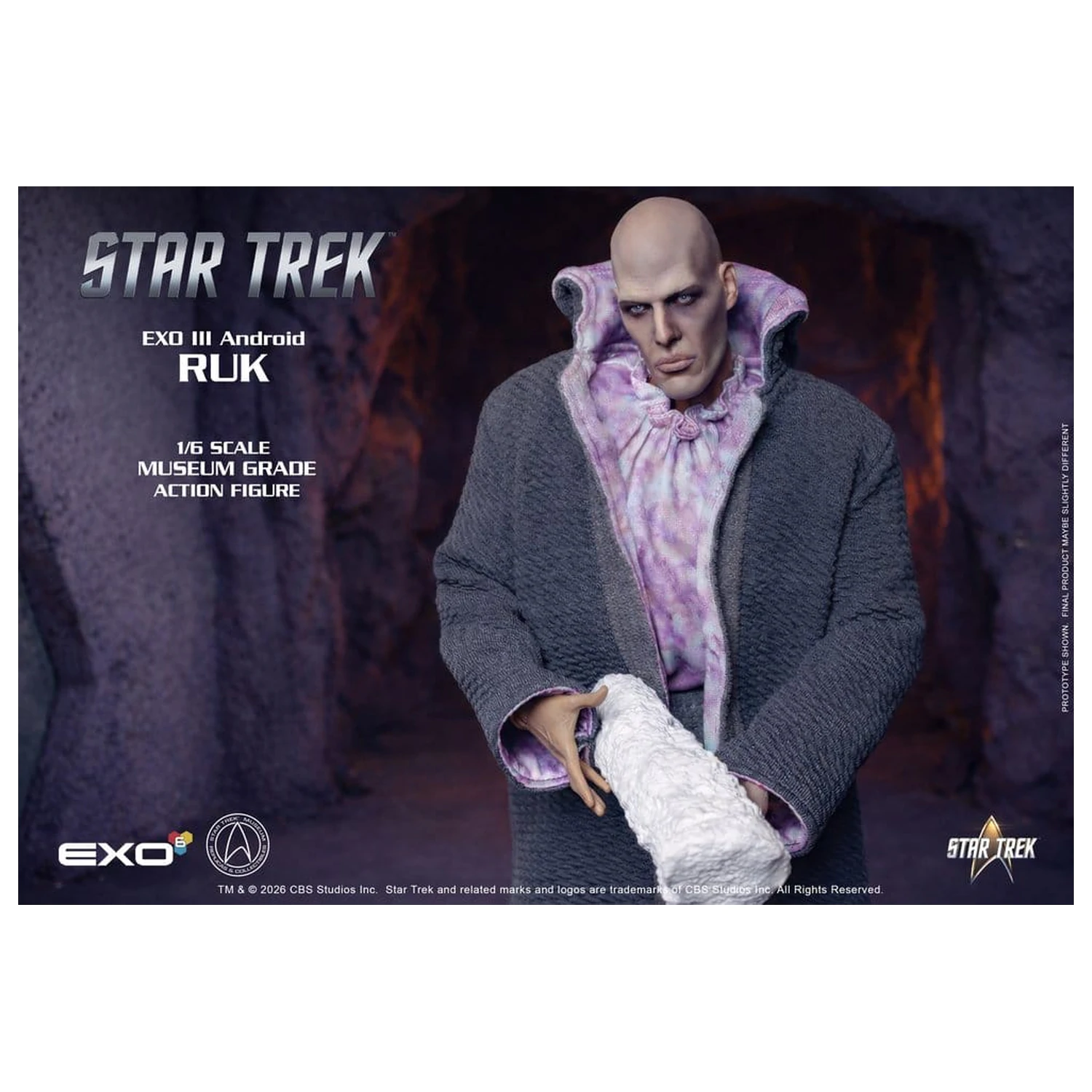 Star Trek: The Original Series Actionfigur 1/6 Ruk EXO III Android 33 cm Produktfoto