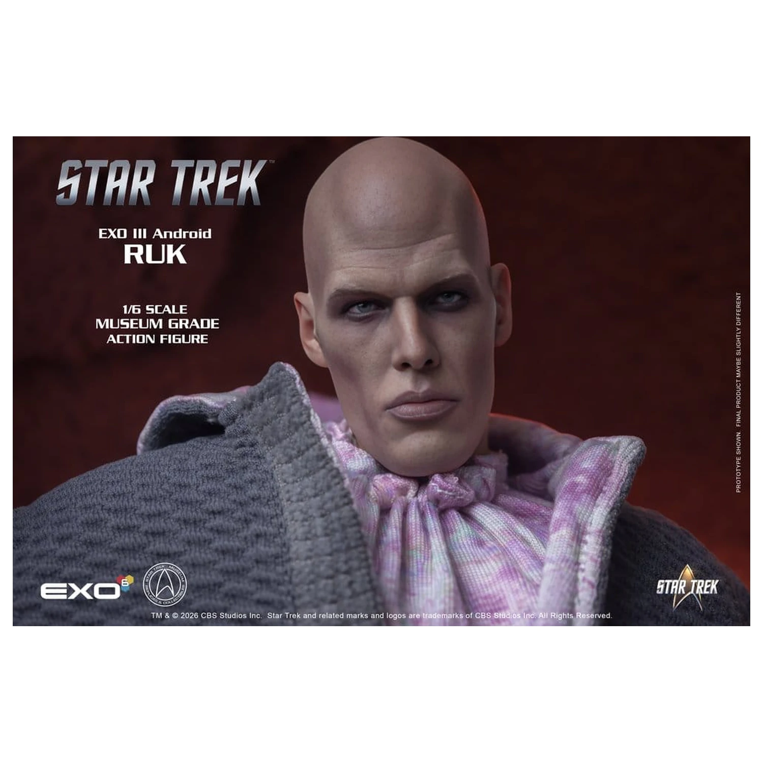 Star Trek: The Original Series Actionfigur 1/6 Ruk EXO III Android 33 cm Produktfoto