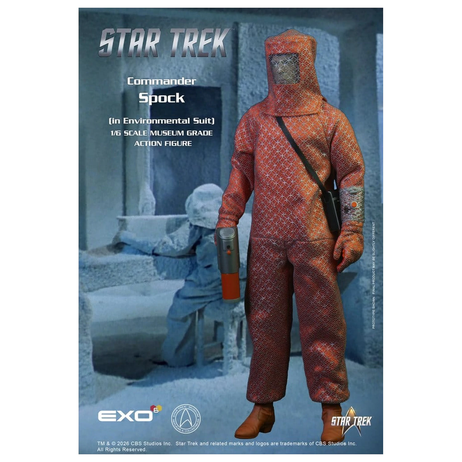 Star Trek: The Original Series Action Figur 1/6 Spock (in Environmental Suit) 30 cm Produktfoto