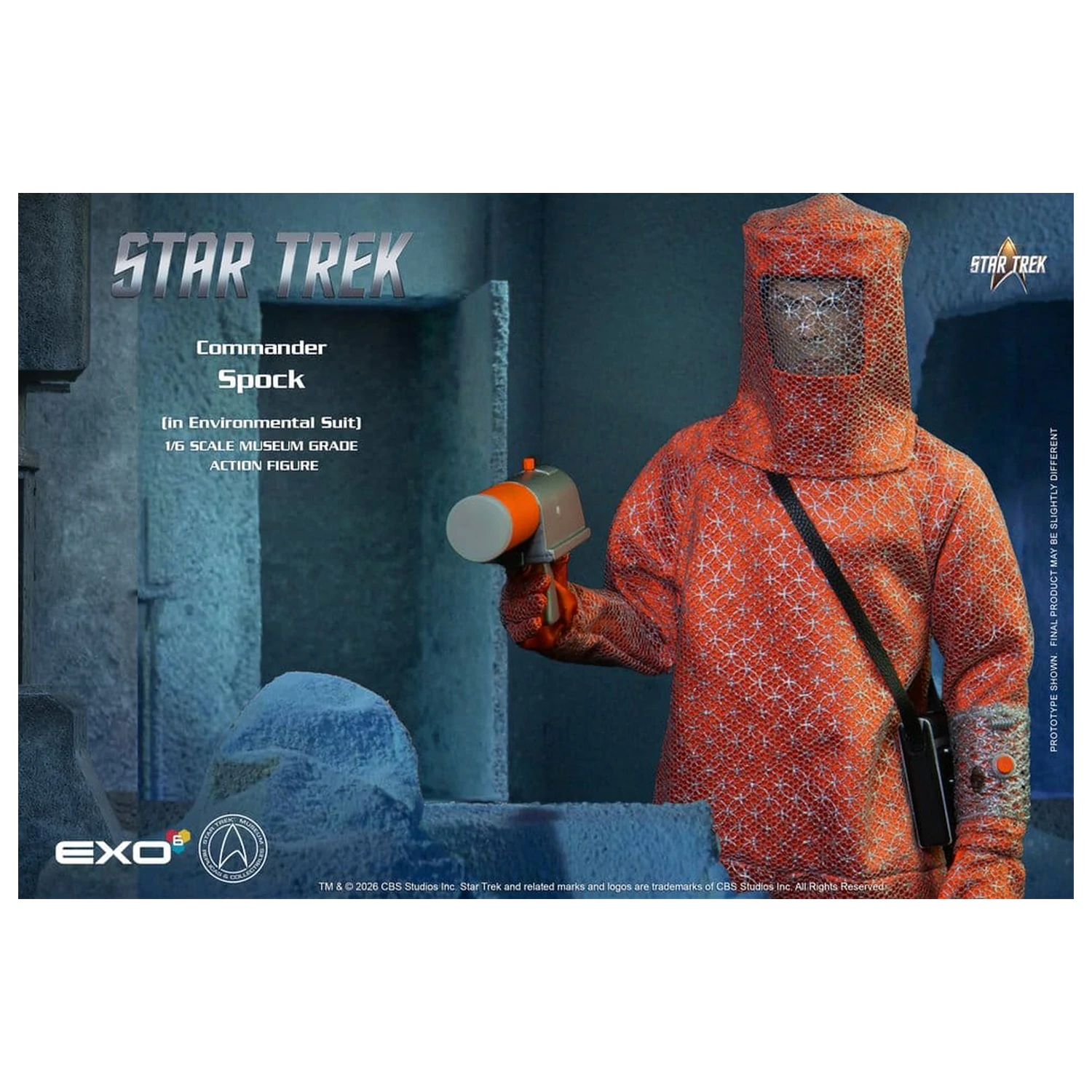 Star Trek: The Original Series Action Figur 1/6 Spock (in Environmental Suit) 30 cm Produktfoto