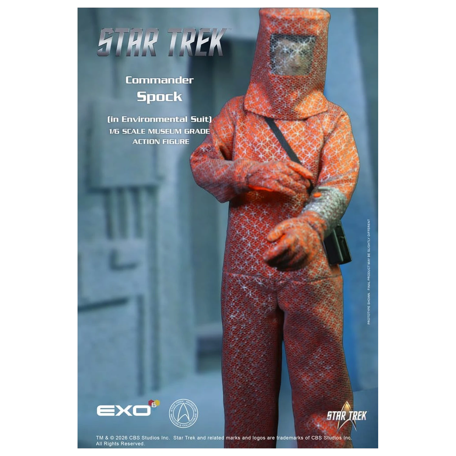 Star Trek: The Original Series Action Figur 1/6 Spock (in Environmental Suit) 30 cm Produktfoto