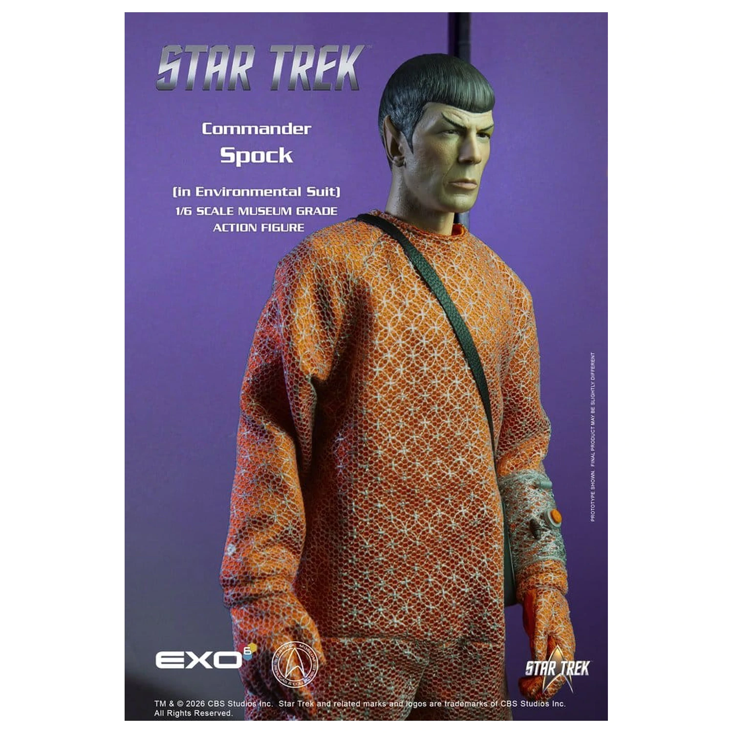 Star Trek: The Original Series Action Figur 1/6 Spock (in Environmental Suit) 30 cm Produktfoto