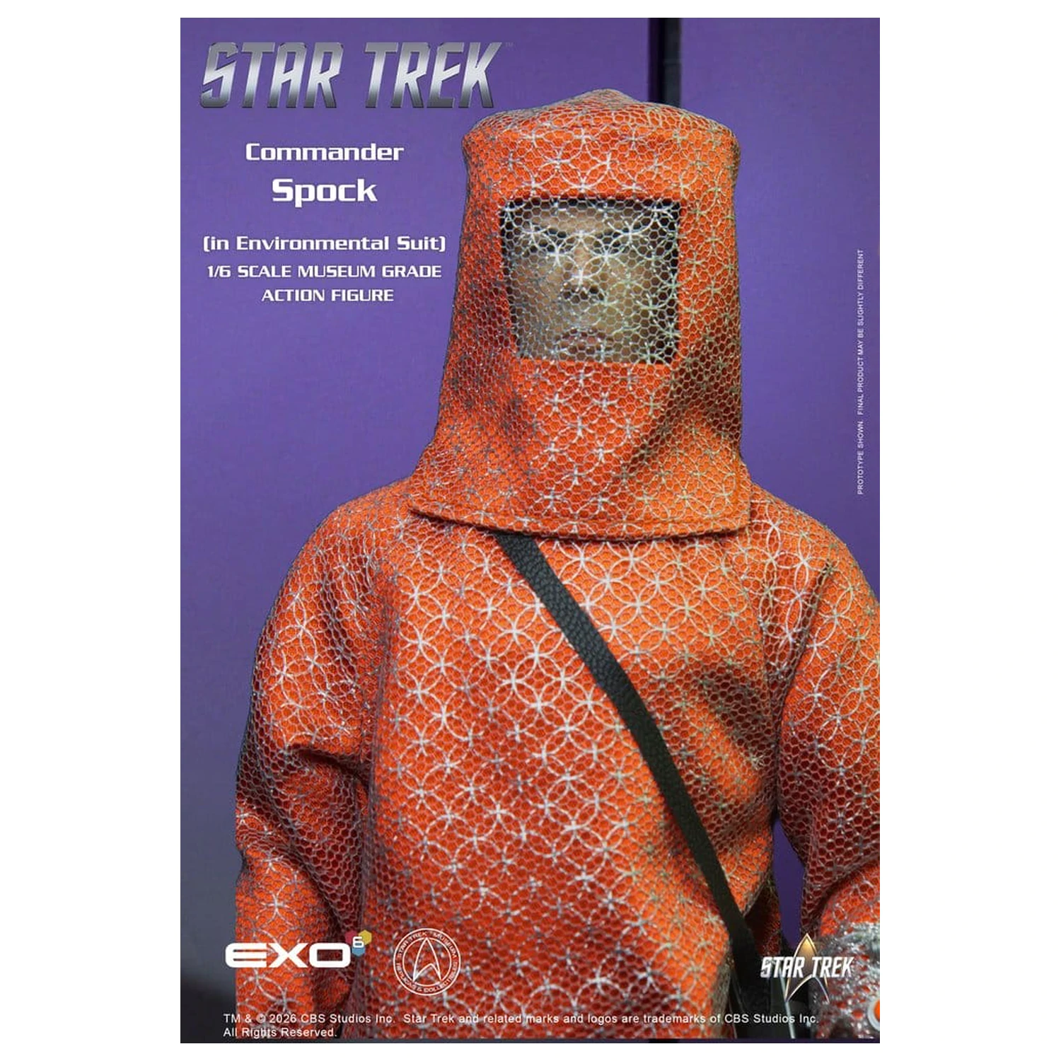Star Trek: The Original Series Action Figur 1/6 Spock (in Environmental Suit) 30 cm Produktfoto