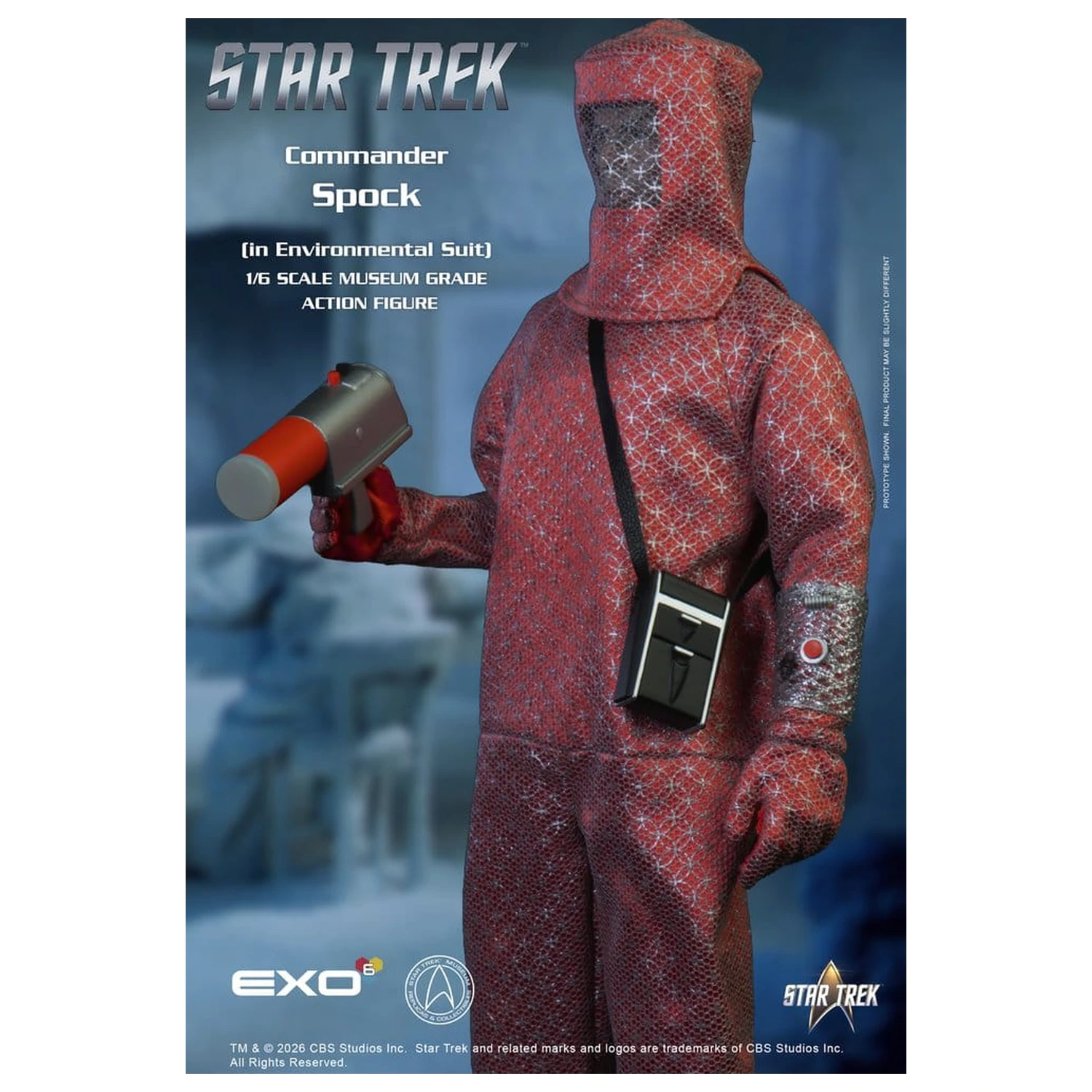 Star Trek: The Original Series Action Figur 1/6 Spock (in Environmental Suit) 30 cm Produktfoto