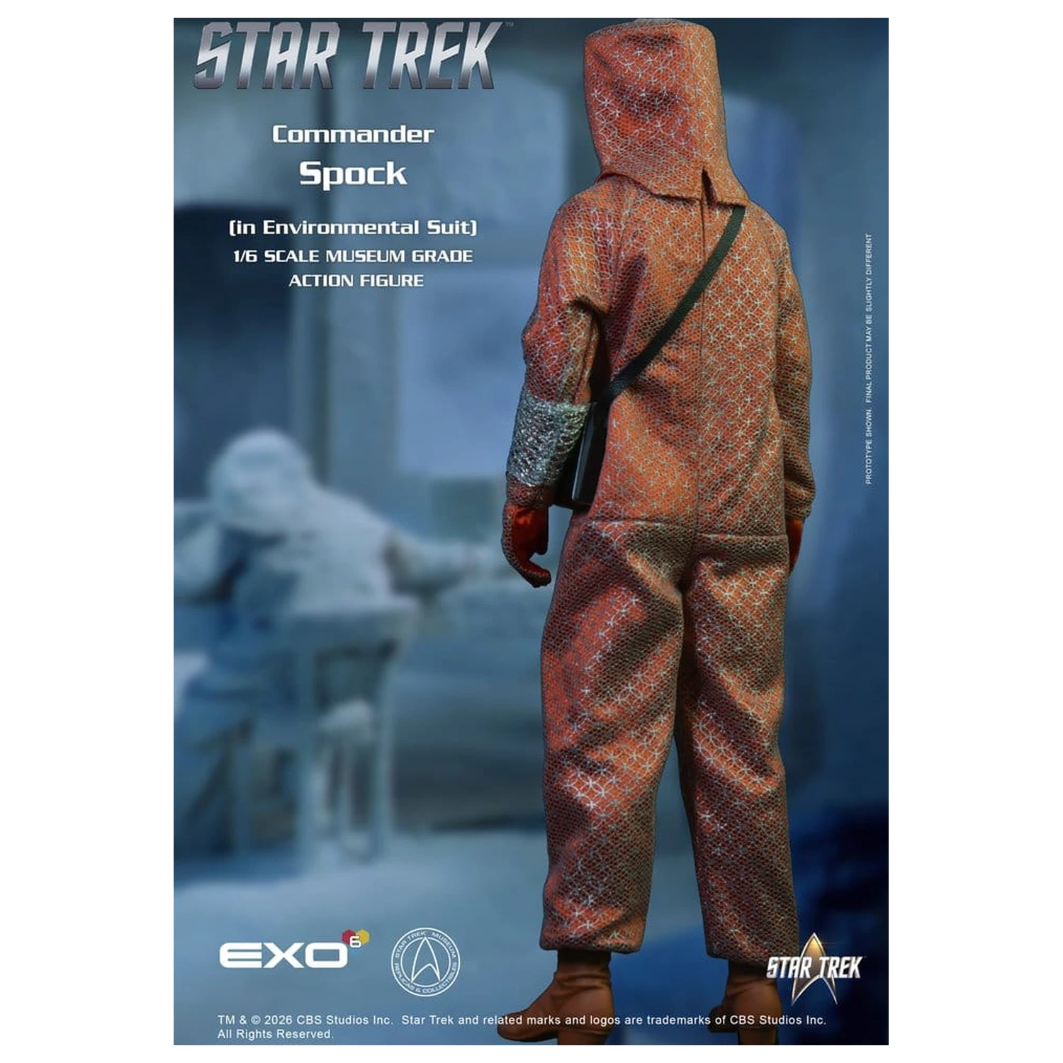 Star Trek: The Original Series Action Figur 1/6 Spock (in Environmental Suit) 30 cm Produktfoto