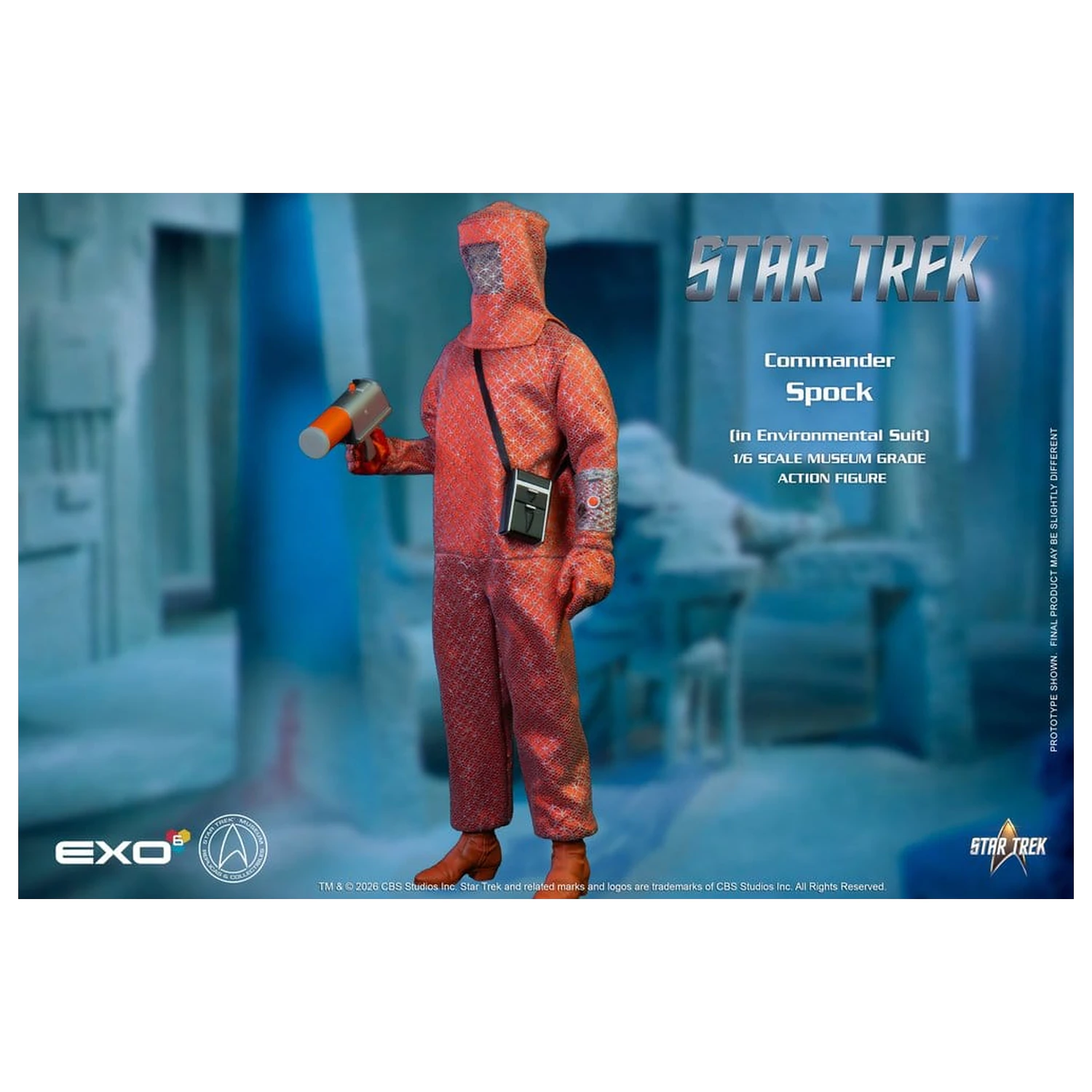 Star Trek: The Original Series Action Figur 1/6 Spock (in Environmental Suit) 30 cm Produktfoto