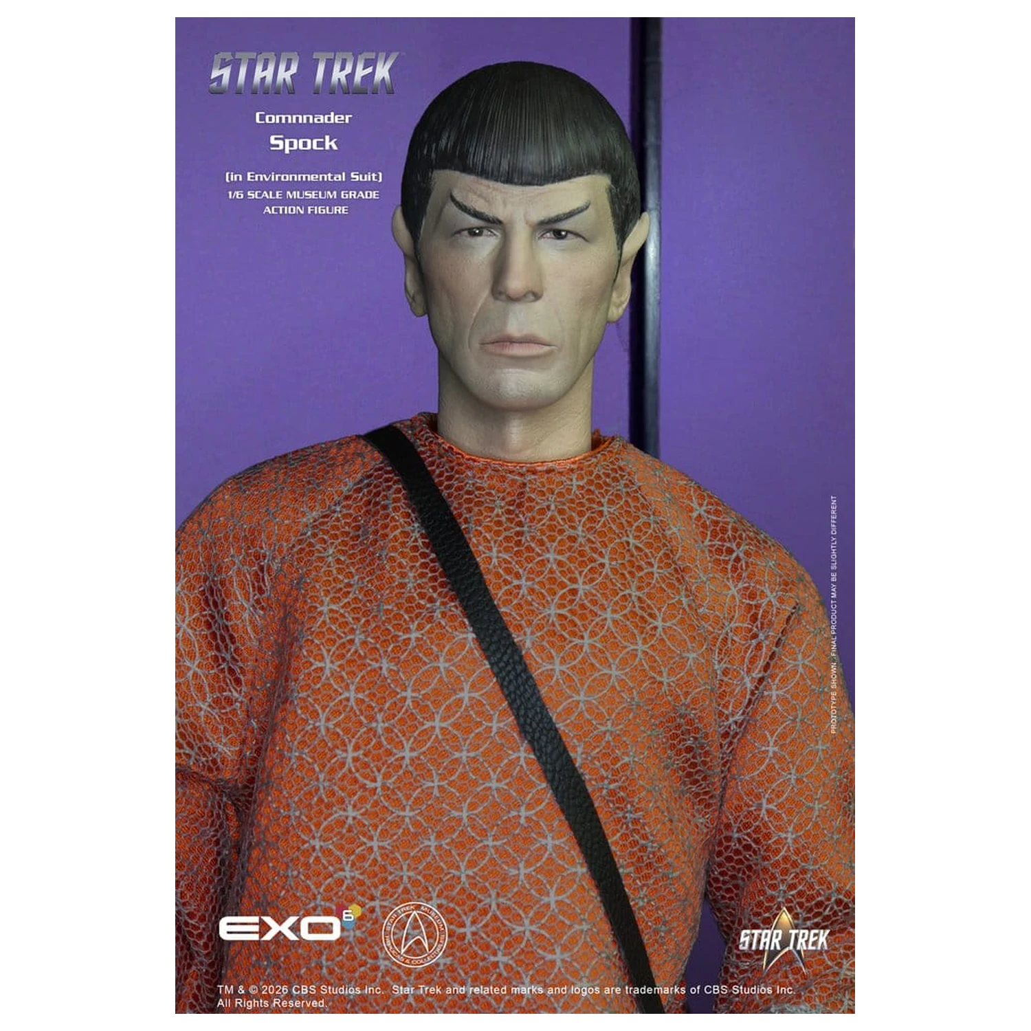 Star Trek: The Original Series Action Figur 1/6 Spock (in Environmental Suit) 30 cm Produktfoto