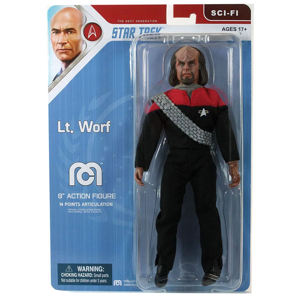 Star Trek TNG Actionfigur Lt. Worf Limited Edition 20 cm termékfotó