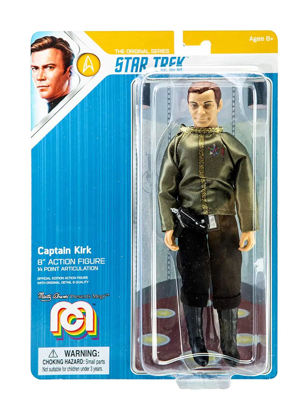 Star Trek TOS Actionfigur Captain Kirk Dress Uniform 20 cm termékfotó