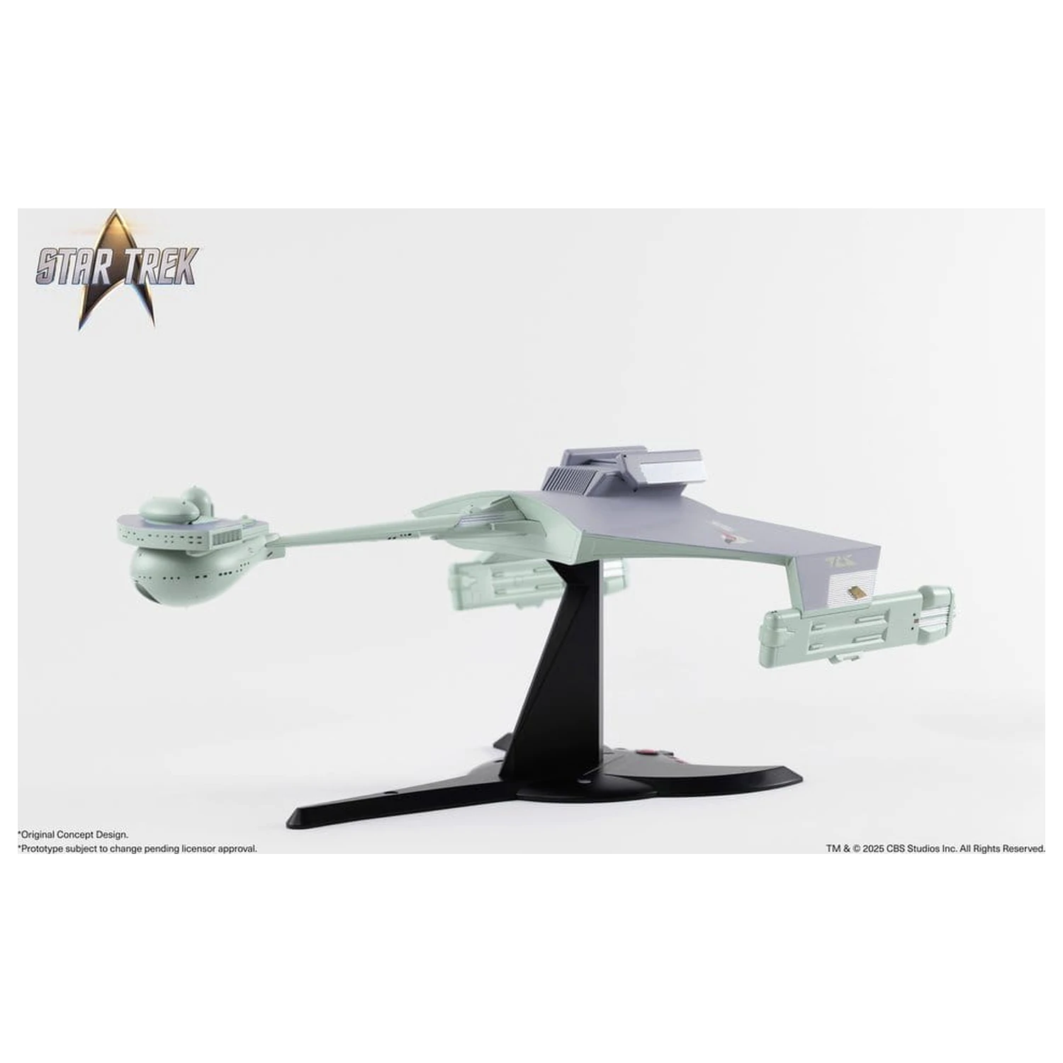 Star Trek TOS DieCast Nachbildung 1/350 Klingon D7 Battle Cruiser Original Concept Design heo EU Exclusive 66 cm Produktfoto